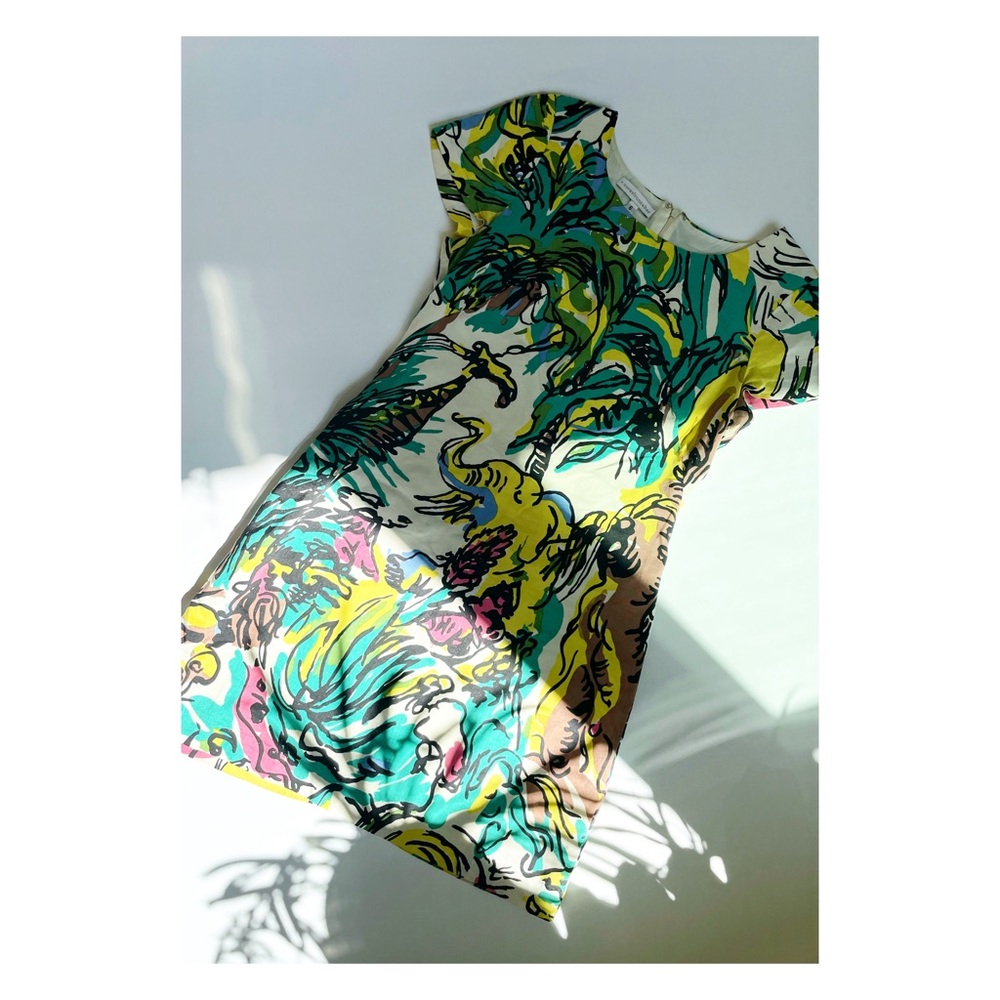 Corey Lynn Coulter - Designer Floral Silk Mini Dress